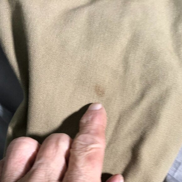 Vintage Carhartt Mens Shirt Jacket XLT Khaki Flannel Lined Snap Shacket S96GKH - Picture 4 of 16